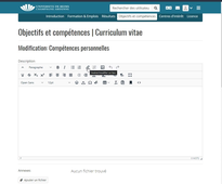 temoignage de compétence mahara