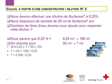 6.2 - Concentration et Dilution
