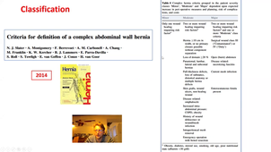 Session 2 - Cours 2 - Définitions et Classification des éventrations - Critères publiés