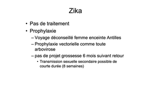 DFGSM3 / DFGSMa2 - MED0501 - Arbovirose : physiopathologie, diagnostic clinique, prise en charge