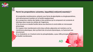 UE14 - Biologie Cellulaire - Correction SDR1
