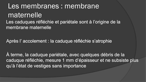 PASS / L.AS - UE 21 - EC 4 : Unité foeto-placentaire - Le placenta humain
