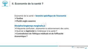E-learning économie de la santé support audio 2