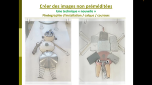 Un procédé plastiques : Collage-calque