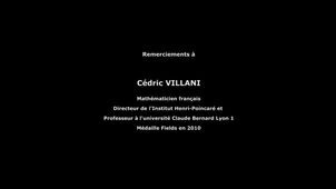 Cédric VILLANI : Présentation