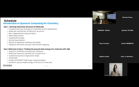 Formation Quantum computing for chemistry (1/3)