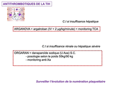 DFGSM3 - MED0604 - Anticoagulants - Accidents des anticoagulants - Hors thrombolytiques - Les thrombopénies induites par l'héparine (TIH type II)