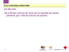 6.4 - partie 2 - Les règles de préparation